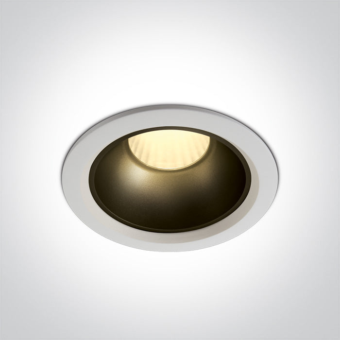 One Light 10120Z/W/W WHITE LED 20W WW IP20 45deg 230V DARK LIGHT