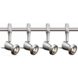 SLV 184092TK4 Siena 50W 4 Light Track Kit Silver Grey