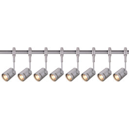 SLV 184452TK8 Bima 1 50W 8 Light Track Kit Silver Grey