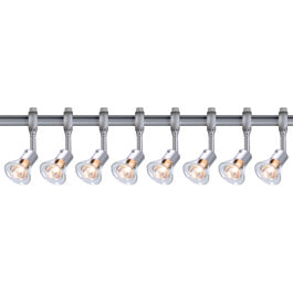 SLV 184634TK8 Anila 50W 8 Light Track Kit Silver Grey