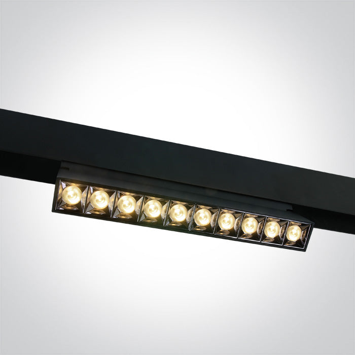 One Light 42106BL/B/W BLACK 22W WW 48V IP20 ADJUSTABLE DALI MAXI