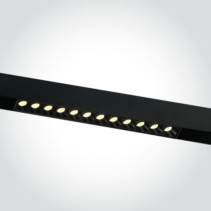 One Light 42112AA/B/W BLACK 12W WW 48V IP20 MINI/MIDI