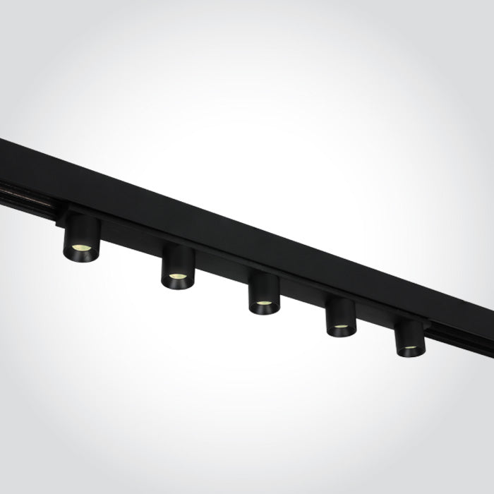 One Light 42128C/B/W BLACK 5x2W WW 48V IP20 MINI/MIDI