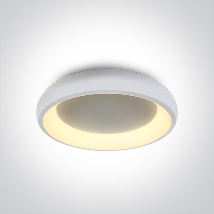 One Light 62134N/W/V WHITE PLAFO LED 30W CCTV IP20 230V