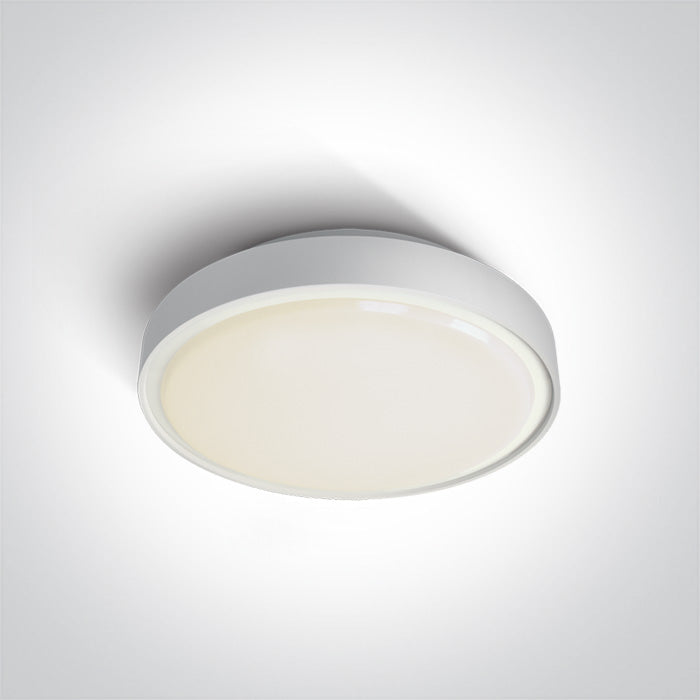 One Light 67280EA/W WHITE IP65 2xE27 12W