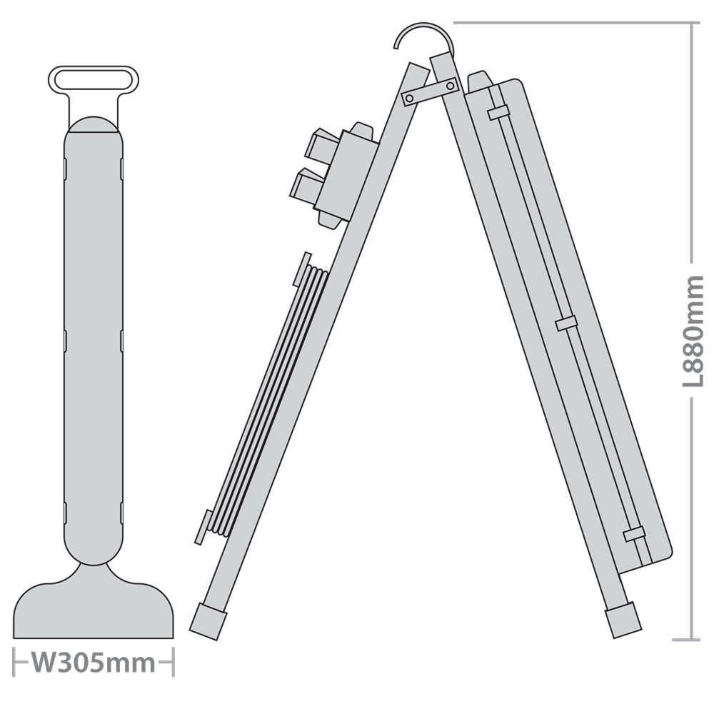 Red Arrow WGS220Y/AF Weatherguard Site 110V A-Frame