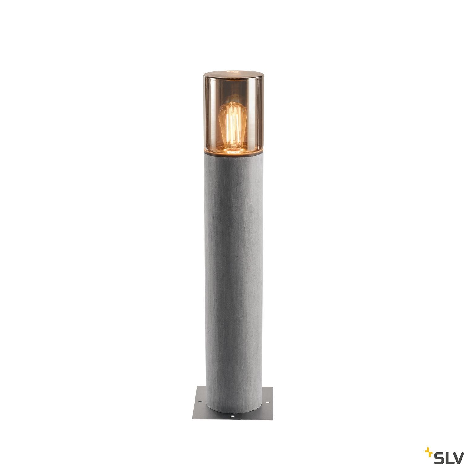 SLV LISENNE POLE 70, E27, grau, IP54 1000666