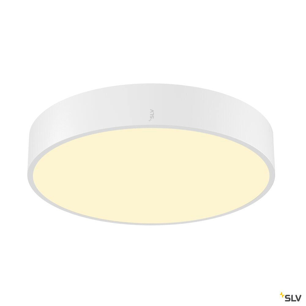 SLV MEDO® 40, wall- and ceiling-mounted light, round, 2700/3000/4000K, 20W, trailing-edge phase, 110°, white 1007320