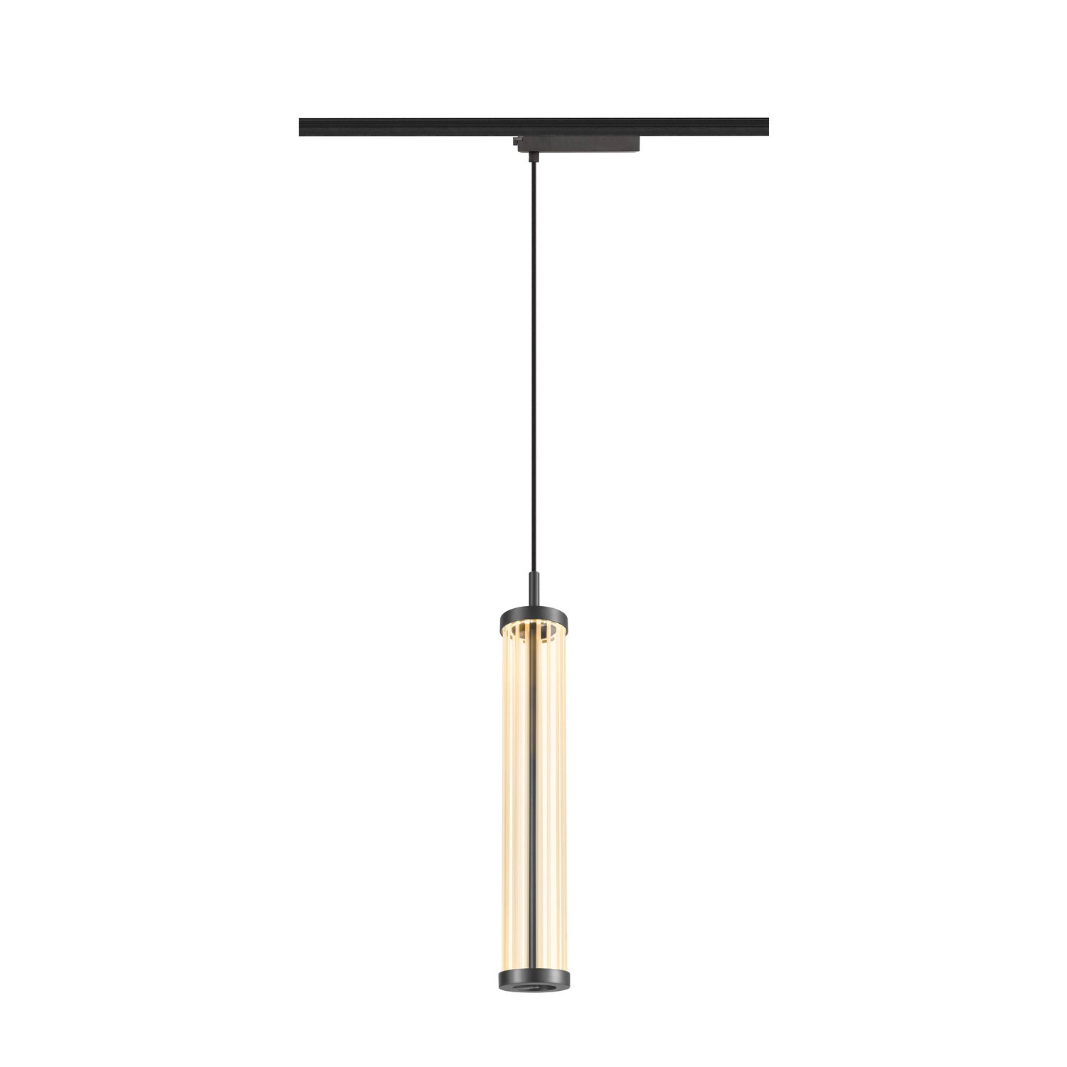 SLV QUIMERA, 1~ pendant light, pendant length 150 cm, 2700 K, PHASE, dark bronze 1008041