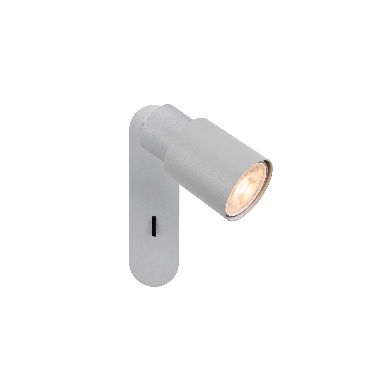 SLV PURI 2.0 Tube, wall and ceiling-mounted light, switch, rectangular, 1x max. 6 W GU10, grey 1008299