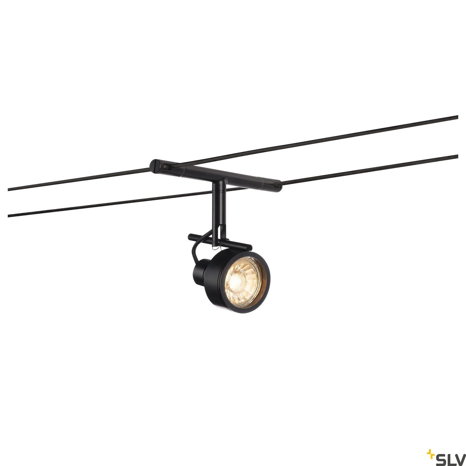 SLV SALUNA, cable luminaire for TENSEO low-voltage cable system, QR-C51, black 139130
