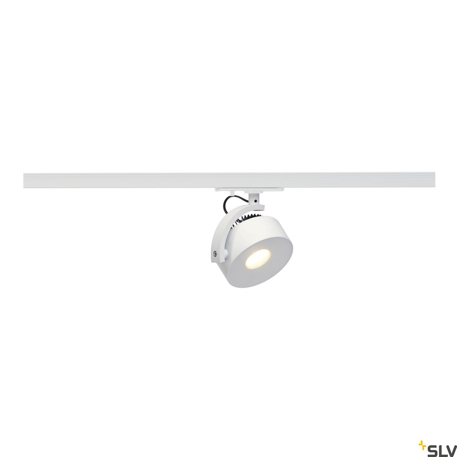 White LED SLV KALU TRACK SPOT, 3000K, for Single Circuit White Track Lighting, 143731