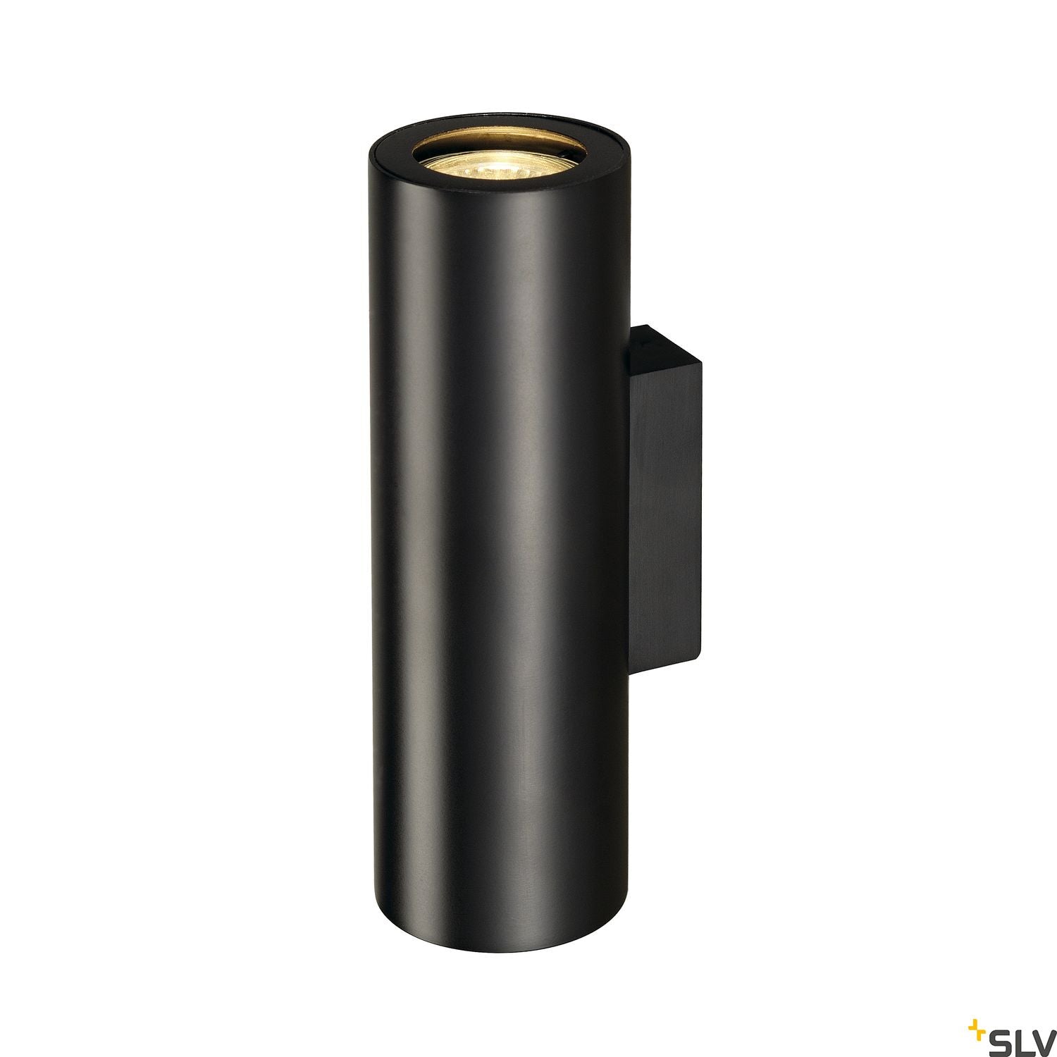 SLV ENOLA_B UP/DOWN wall light, black, 2x GU10, max. 2x 50W 151800