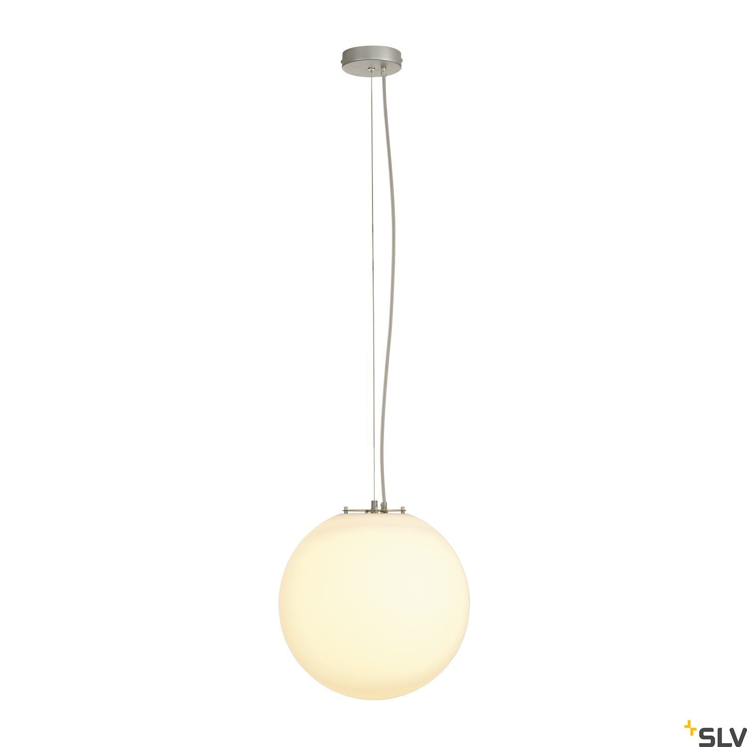 SLV ROTOBALL 40 pendant, white, E27, max. 24W 165410
