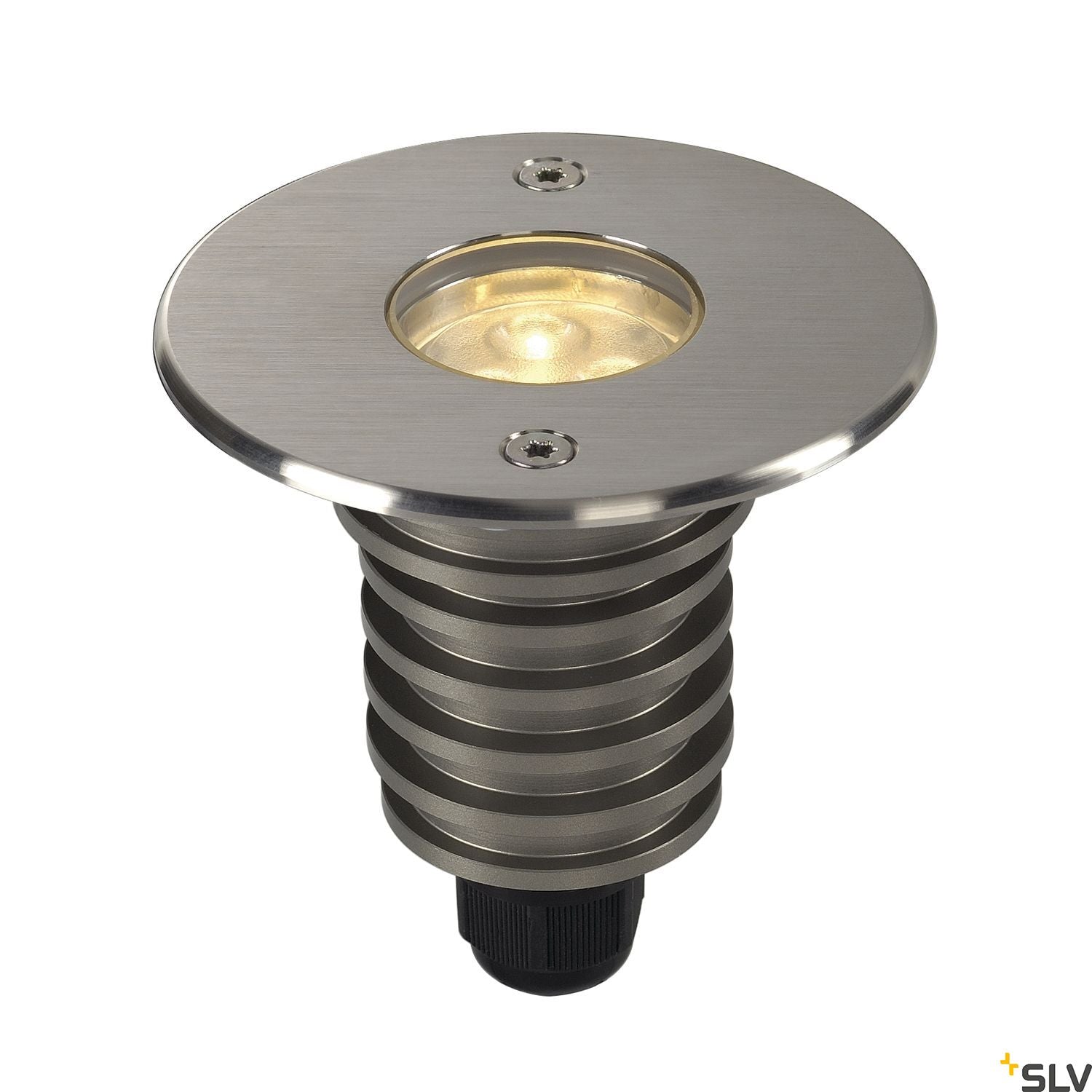SLV DASAR LED inground fitting, round, stainless steel 316, 6W , 3000K, 240V, IP67 233520