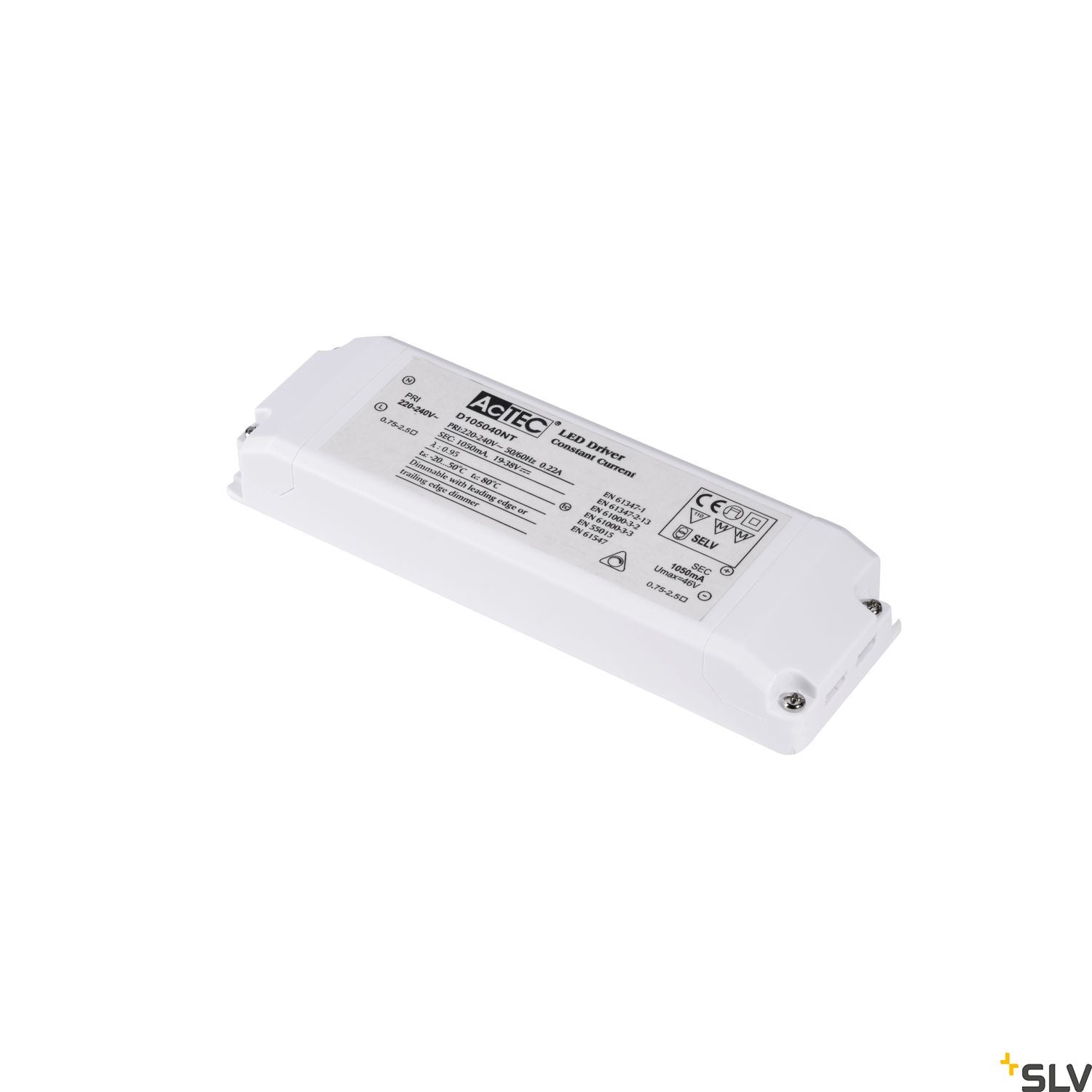 SLV LED DRIVER, 40W, 1050mA, triac dimmable 464804