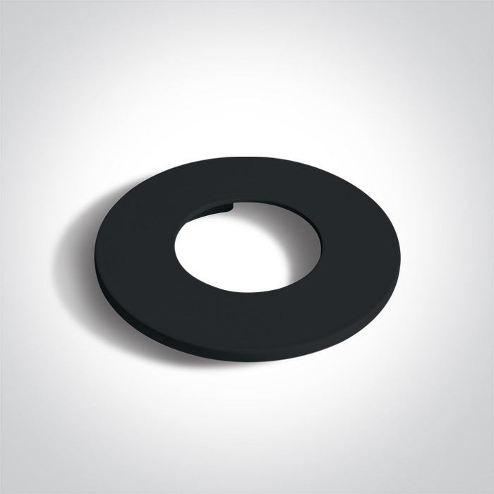 One Light 050042/B BLACK ROUND FIXED RING FOR 10106PF