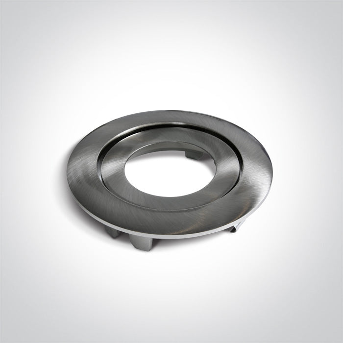 One Light 050044/MC BRUSHED CHROME ROUND ADJUSTABLE RING FOR 11106PF