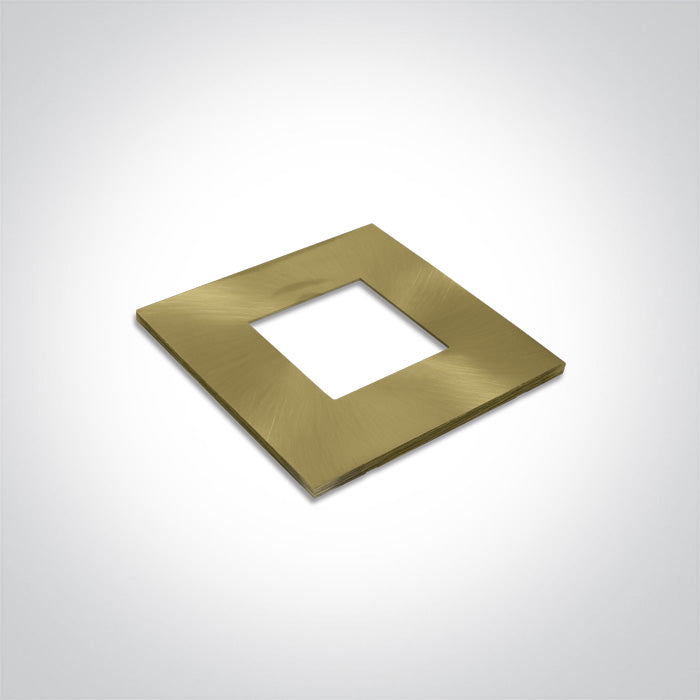 One Light 050176/BBS BRUSHED BRASS COVER FOR 68006N