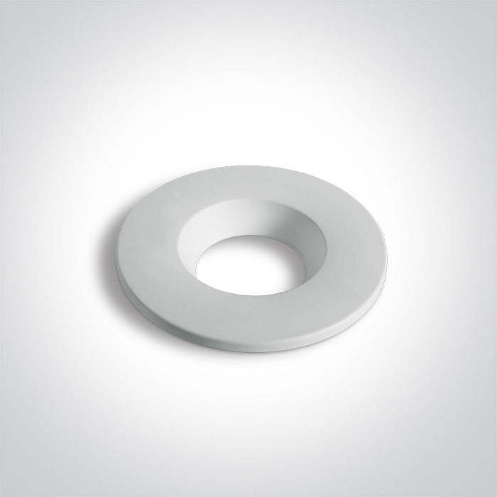 One Light 10107DFV/W/V WHITE FIRE RATED 7W CCTV IP65 230V DIMMABLE