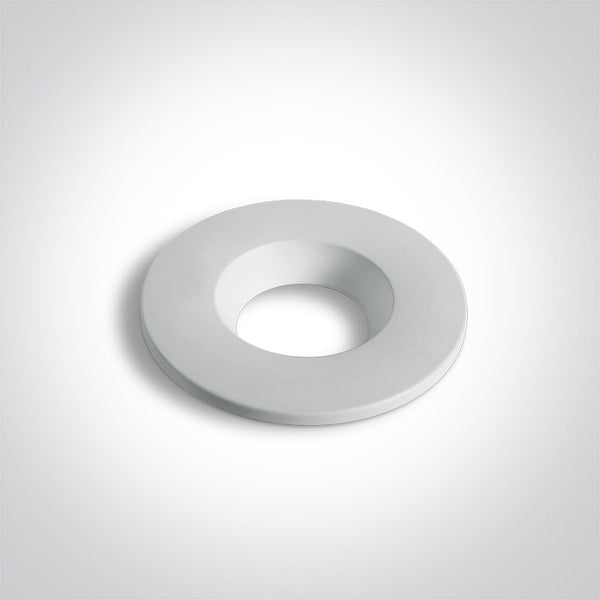 One Light 10107DFV/W/V WHITE FIRE RATED 7W CCTV IP65 230V DIMMABLE
