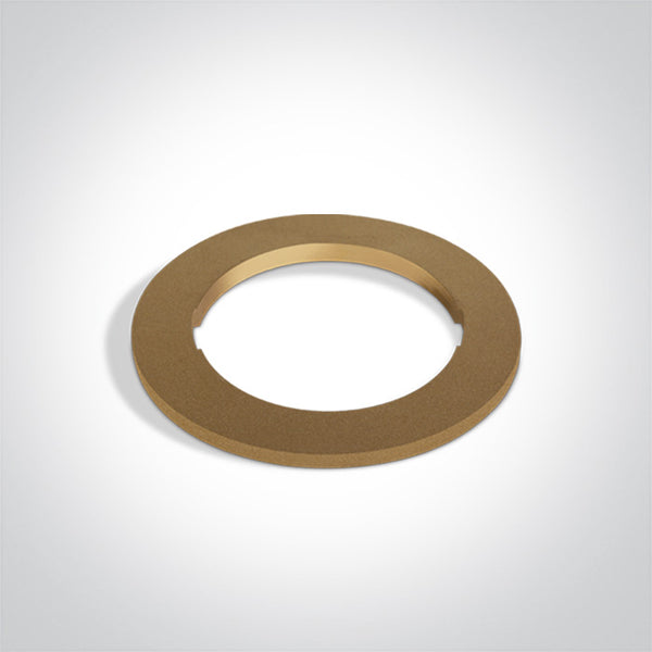 One Light 050182R/BS BRASS DECORATIVE BASE ROUND FOR 10105H