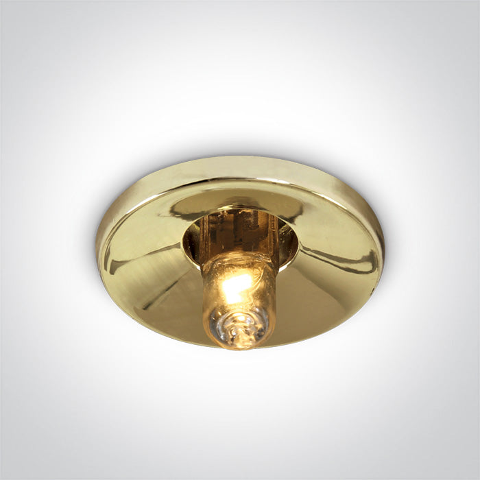 One Light 10102/BS BRASS 20W G4