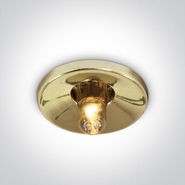 One Light 10102/BS BRASS 20W G4