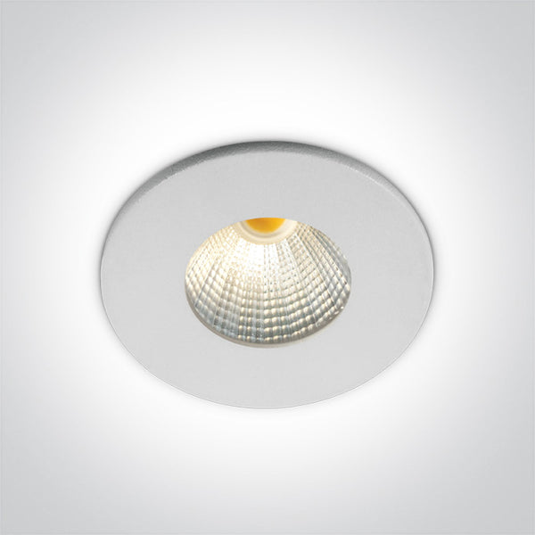 One Light 10103B/W/W WHITE COB LED WW 1w/3w 350mA/700mA