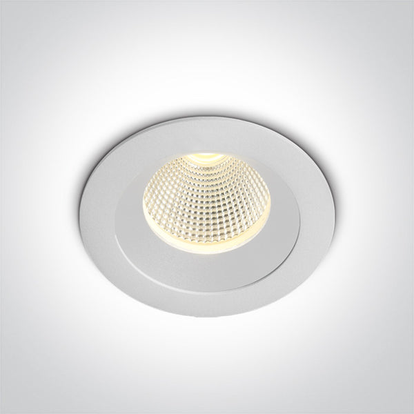 One Light 10103E/W/W/W WHITE/WHITE LED 3W WW 350mA DARK LIGHT