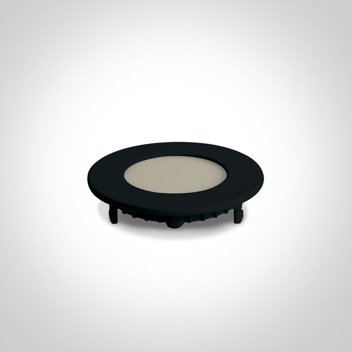 One Light 10103FA/B/V BLACK CCTV 3W IP20 230V