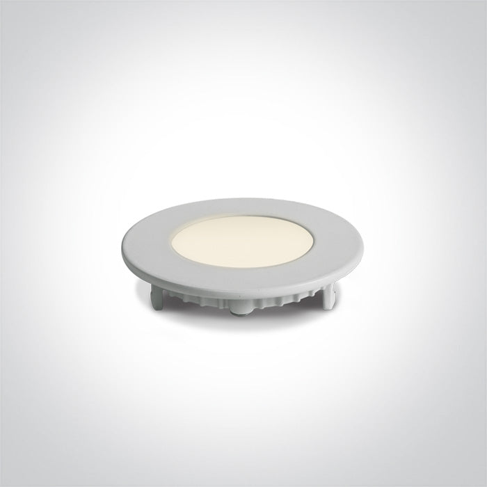 One Light 10103FA/W/W WHITE LED 3W WW IP40 230V