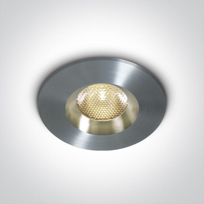 One Light 10103M/AL/W ALUMINIUM COB LED WW 3W 700mA IP65