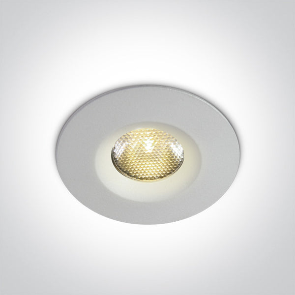 One Light 10103M/W/C WHITE COB LED CW 3W 700mA IP65