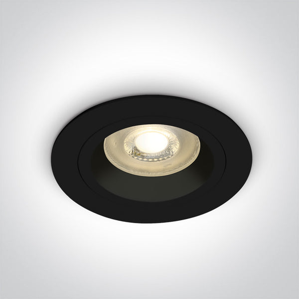 One Light 10105ALG/B BLACK GU10 50w