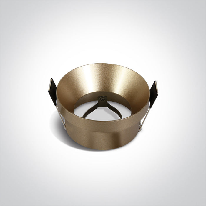 One Light 10105H/BS BRASS GU10 10W DARK LIGHT