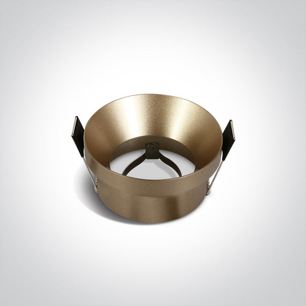 One Light 10105H/BS BRASS GU10 10W DARK LIGHT