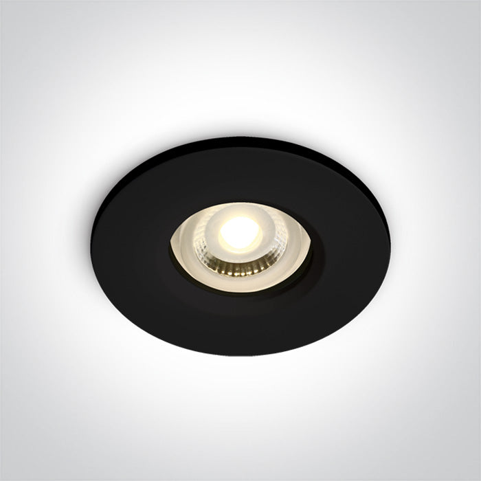 One Light 10105R1/B BLACK GU10 50W IP65
