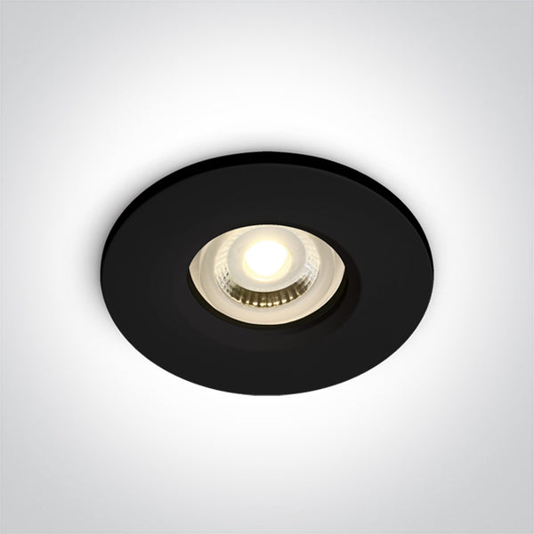 One Light 10105R1/B BLACK GU10 50W IP65
