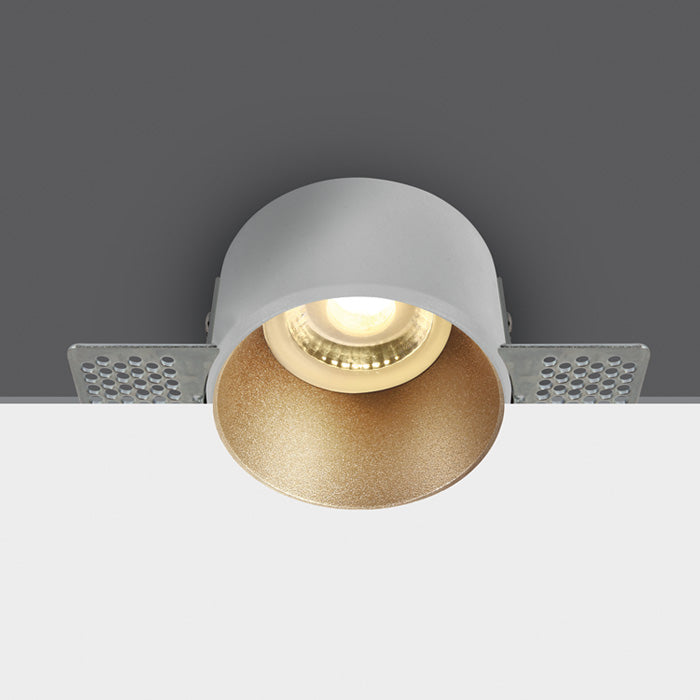 One Light 10105TR/BS BRASS TRIMLESS GU10 50W DARK LIGHT