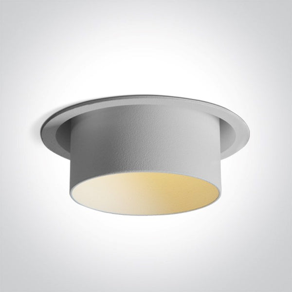 One Light 10105Y/W WHITE GU10 10W DARK LIGHT