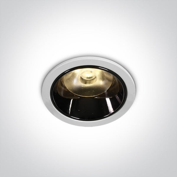 One Light 10106DC/W/W WHITE LED 6W WW IP20 36deg 350mA DARK LIGHT