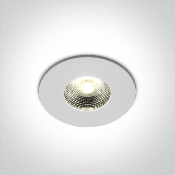 One Light 10106PF/W FIRE RATED LED 6W WW IP65 350mA WITHOUT RING