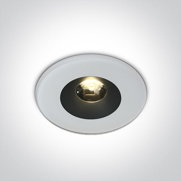 One Light 10106V/W/W WHITE LED 6W WW 25deg IP65 100-240V