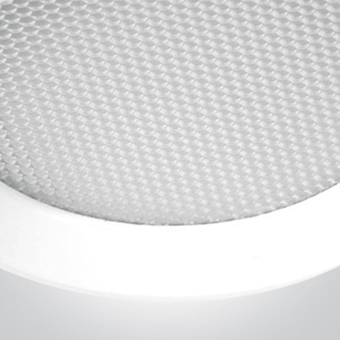 One Light 10107UV/W/V WHITE SMD LED UGR19 7W CCTV IP44 230V