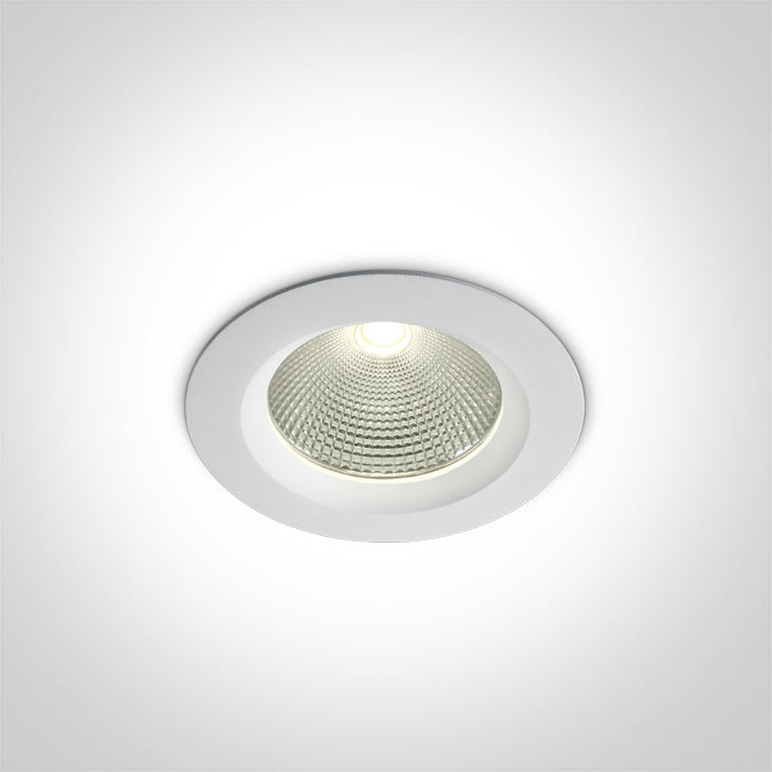 One Light 10110CA/W/C WHITE LED 10W CW IP20 60deg 230V