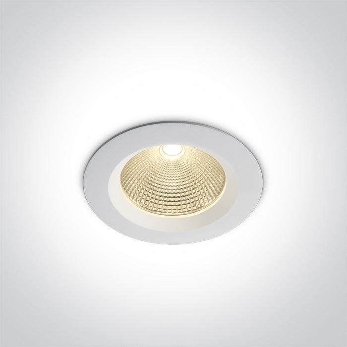 One Light 10110CA/W/W WHITE LED 10W WW IP20 60deg 230V