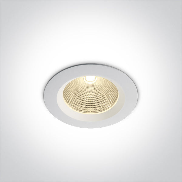 One Light 10110CA/W/W WHITE LED 10W WW IP20 60deg 230V