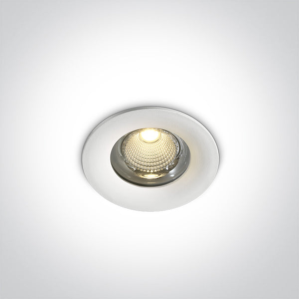 One Light 10110G/W/W WHITE LED 10W WW IP65 60d 230V
