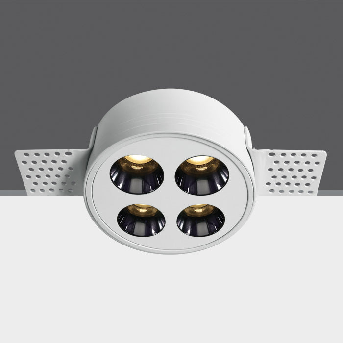 One Light 10110HTR/W/W WHITE TRIMLESS 10W WW IP20 38deg 230V DARK LIGHT